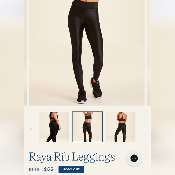 NWT Alala Raya rib legging - Picture 2 of 11